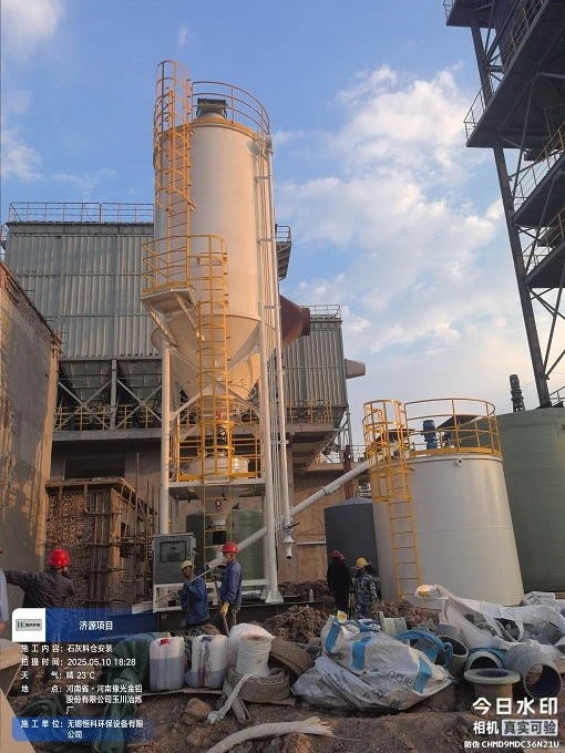LB30 Lime Silo Installation 2 LB30 Lime Silo Installation 2